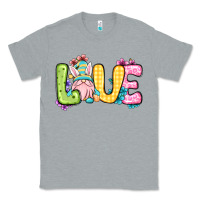Heather Grey Easter Day Love Easter gnome Classic Tee - OliviaCreatesArt