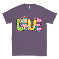 Lavender Easter Day Love Easter gnome Classic Tee - OliviaCreatesArt