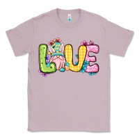 Lilac Easter Day Love Easter gnome Classic Tee - OliviaCreatesArt