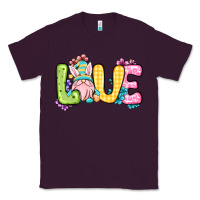 Plum Easter Day Love Easter gnome Classic Tee - OliviaCreatesArt