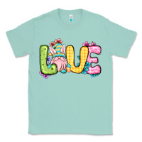 Seafoam Easter Day Love Easter gnome Classic Tee - OliviaCreatesArt