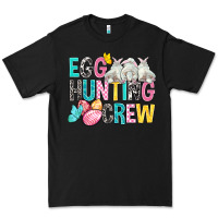 Black Egg Hunting Crew easter Day Premium Tee - BundleAndBundleShop