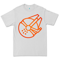 Dove Grey millennium falcon Premium Tee - artisFamous
