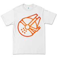 White millennium falcon Premium Tee - artisFamous