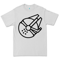Dove Grey millennium falcon Premium Tee - artisFamous