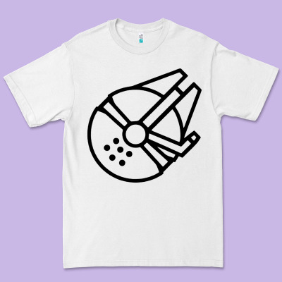 Millennium Falcon Premium Tee Designed By Artisfamous