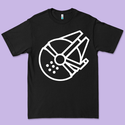 Millennium Falcon Premium Tee Designed By Artisfamous
