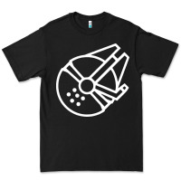 Black millennium falcon Premium Tee - artisFamous