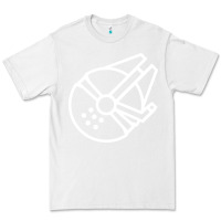 White millennium falcon Premium Tee - artisFamous