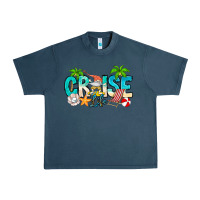 Midnight Navy Cruise Life Urban Heavy Tee - CowhideDigitalArt