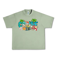 Oil Green Cruise Life Urban Heavy Tee - CowhideDigitalArt