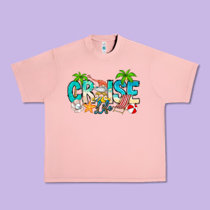 Cruise Life Urban Heavy Tee Designed By Cowhidedigitalart