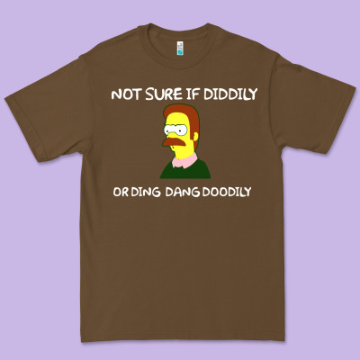Ned Flanders Premium Tee Designed By Artisfamous