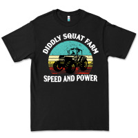 Black diddly squat farm speed and power Premium Tee - artisFamous