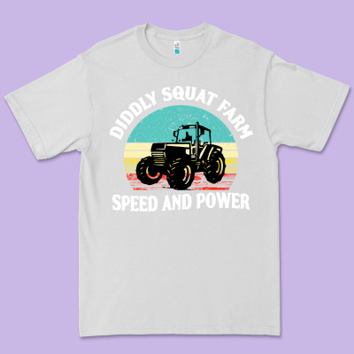 Diddly Squat Farm Speed And Power Premium Tee Designed By Artisfamous
