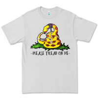 Dove Grey please tread on me Premium Tee - artisFamous
