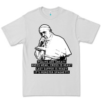 Dove Grey pope mc Premium Tee - artisFamous