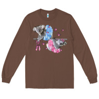 Chestnut Koalas With Tutu Long Sleeve Tee - LillyAllenDesigns