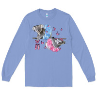 Colony Blue Koalas With Tutu Long Sleeve Tee - LillyAllenDesigns