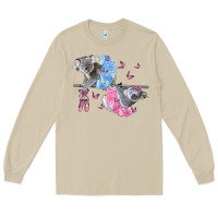Mushroom Koalas With Tutu Long Sleeve Tee - LillyAllenDesigns