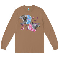 Toasted Coconut Koalas With Tutu Long Sleeve Tee - LillyAllenDesigns
