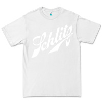 White schlitz Premium Tee - artisFamous