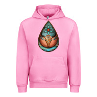 Fuchsia Pink teardrop tooled leather bullskull earrings Urban Hoodie - Jasminsmagicworld