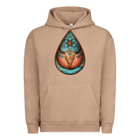 Pigment Burro teardrop tooled leather bullskull earrings Urban Hoodie - Jasminsmagicworld