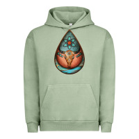 Teardrop Tooled Leather Bullskull Earrings Urban Hoodie | Teevron