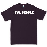 Plum Ew people Premium Tee - artisFamous