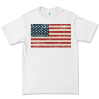 White american flag Premium Tee - artisFamous