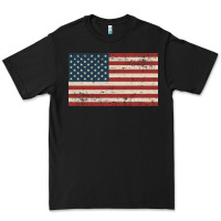 Black american flag Premium Tee - artisFamous