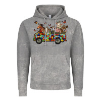 Cloud Rock farm animals autism Vintage Hoodie - RacoonDesign