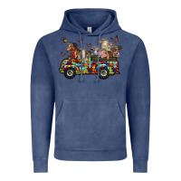 Vintage Denim farm animals autism Vintage Hoodie - RacoonDesign