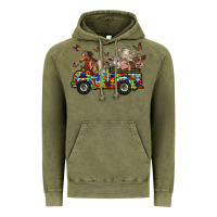 Vintage Olive farm animals autism Vintage Hoodie - RacoonDesign