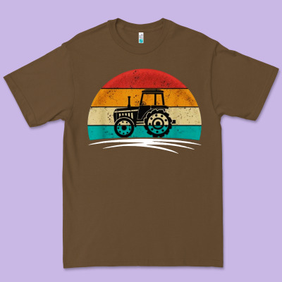 Vintage Tractor Premium Tee Designed By Artisfamous