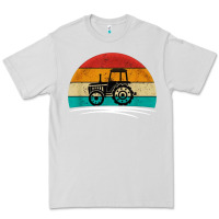Dove Grey vintage tractor Premium Tee - artisFamous