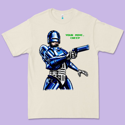 8bit Robocop Premium Tee Designed By Artisfamous