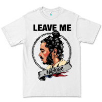 White leave me malone merch Premium Tee - artisFamous