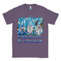 Lavender snuggle up gnomies it's coll outside Classic Tee - BarkalooDesign