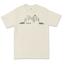 Bone pittsburgh skyline city Premium Tee - artisFamous
