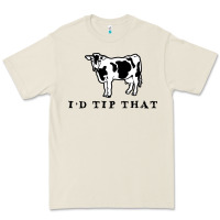 Bone i'd tip that funny cow tipping design Premium Tee - artisFamous