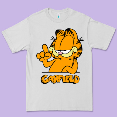 Funny Garfild New Vector Design Premium Tee Designed By Artisfamous
