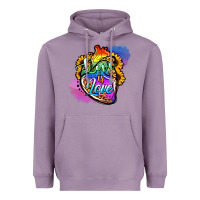 Lavender love is love pride Heavyweight Hoodie - Jasminsmagicworld