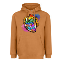 Meerkat love is love pride Heavyweight Hoodie - Jasminsmagicworld