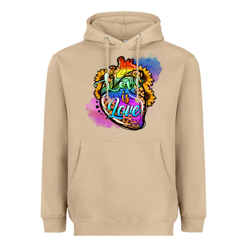 Love Is Love Pride Heavyweight Hoodie by Jasminsmagicworld | Teevron