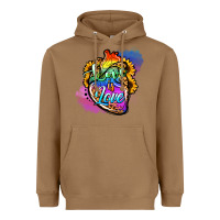 Toasted Coconut love is love pride Heavyweight Hoodie - Jasminsmagicworld