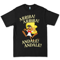 Black Funny Speedy Arriba arriba New Premium Tee - artisFamous