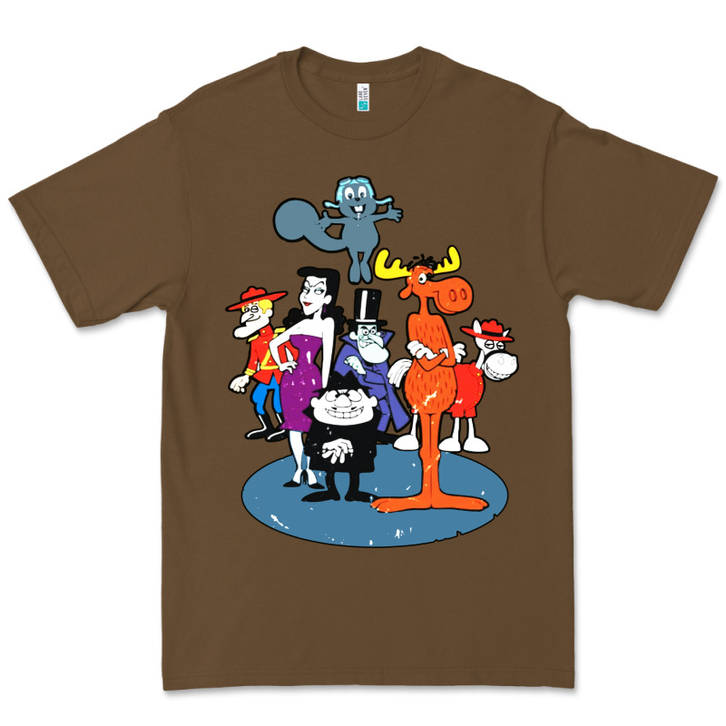 Rocky & Bullwinkle And Friends Premium Tee by artisFamous | Teevron