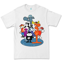 White rocky & bullwinkle and friends Premium Tee - artisFamous